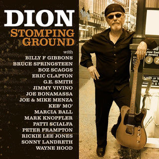 the album cover for Dion - Stomping Ground