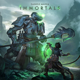 the album cover for Daniele Mazza - Immortals