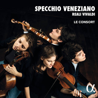 the album cover for Reali / Le Consort - Specchio Veneziano