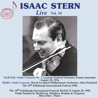 the album cover for Isaac Stern Live 10 / Various (2pk) - Isaac Stern Live 10 / Various (2pk)