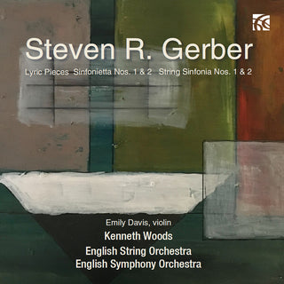 the album cover for Gerber / English String Orch / Davis - Orchestral Works
