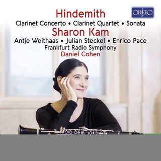 the album cover for Hindemith / Kam / Cohen - Clarinet Works