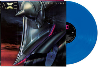 Axe- Living On The Edge (Blue Vinyl)