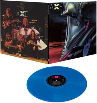 Axe- Living On The Edge (Blue Vinyl)