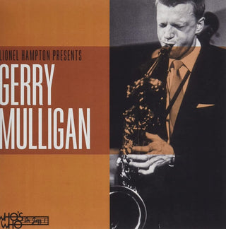 the album cover for Gerry Mulligan - Lionel Hampton Presents Gerry Mulligan