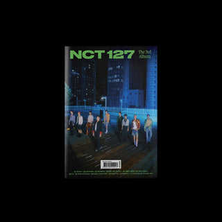 the album cover for NCT 127 - The 3rd Album 'Sticker' [Seoul City Ver.]