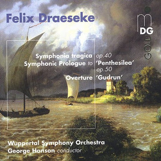 the album cover for F. Draeseke - Sinfonia Tragica Op 40 / Overture Gudrun