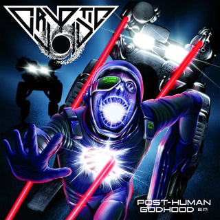 the album cover for Cryptic Void - Post-human Godhood