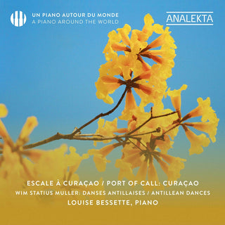 the album cover for Muller / Louise Bessette - Antillean Dances