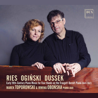 the album cover for Dussek - Early 19th-Century Piano