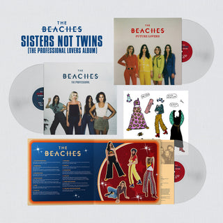 the album cover for Beaches - Sisters Not Twins (Can)