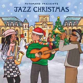 the album cover for Putumayo Presents - Jazz Christmas [Digipak] [Download Included]