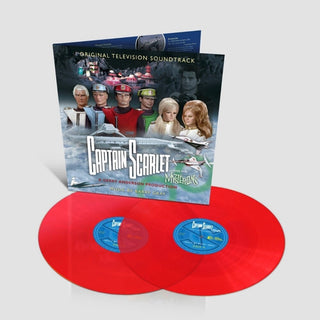 the album cover for Barry Gray - Captain Scarlet & The Mysterons (Original TV Soundtrack) (Red Vinyl)