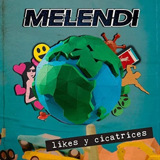 the album cover for Melendi - Likes Y Cicatrices (Spa)