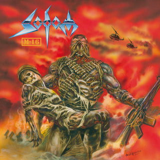 the album cover for Sodom - M-16: 20th Anniversary (Uk)