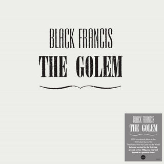 the album cover for Black Francis - Golem [Colored Vinyl] (Gry) (Ofgv) (Uk)