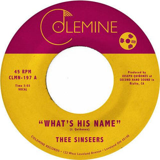 Thee Sinseers- What's His Name