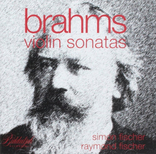 the album cover for Simon Fischer - Brahms Violin Sonatas