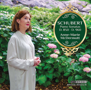 the album cover for Schubert / Mcdermott - Piano Sonatas 850 960