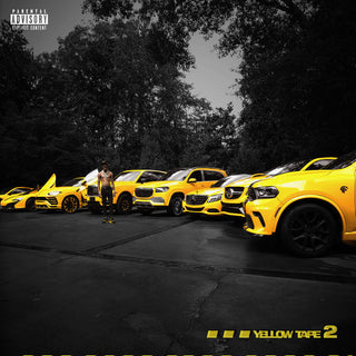 the album cover for Key Glock - Yellow Tape 2