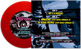 The Vibrators- He's A Psycho (Red)