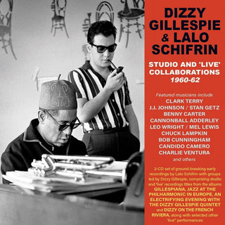 the album cover for Dizzy Gillespie  / Schifrin,Lalo - Studio And 'live' Collaborations 1960-62