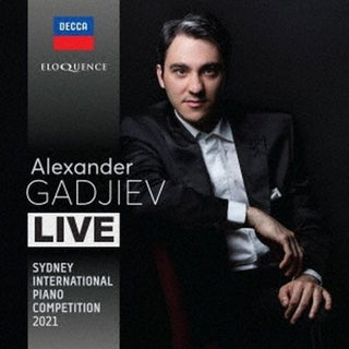 the album cover for Alexander Gadjiev - Alexander Gadjiev: Live (Shm) (Jpn)
