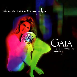 the album cover for Olivia Newton-John - Gaia: One Woman's Journey