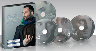 the album cover for Jorge Drexler - 30 Anos (Deluxe 4CD Box)