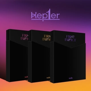 the album cover for Kep1er - First Impact (Stic) (Phob) (Phot) (Asia)