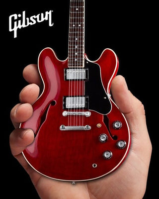 Axe Heaven- Gibson ES-335 Faded Cherry Red 10 Inch Miniature Guitar Replica Collectible (Large Item, Collectible, Figure)