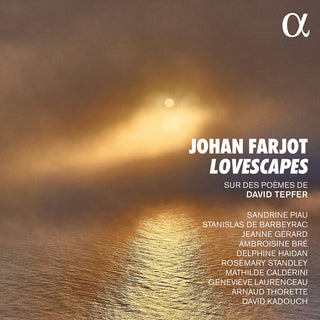 the album cover for Farjot / Piau / Haidan - Lovescapes