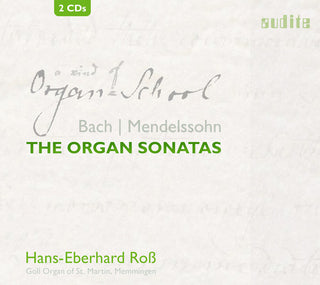 the album cover for J Bach .S. / Ross - Organ Sonatas (2pk)