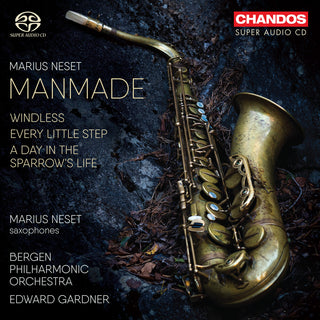 the album cover for Neset / Neset / Bergen Philharmonic - Manmade (Hybr)