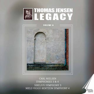 the album cover for Bentzon / Danish Radio Symphony Orch / Sjoberg - Thomas Jensen Legacy 6 (2pk)