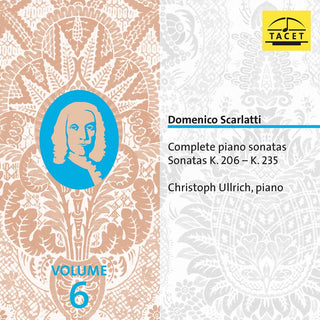 the album cover for Scarlatti / Ullrich - Complete Piano Sonatas 6 (2pk)