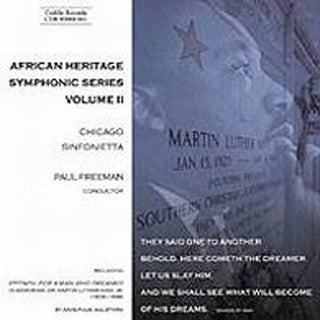the album cover for PAUL FREEMAN - African Heritage Symphonic Series II