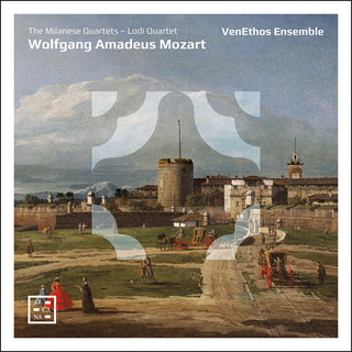 the album cover for Mozart / Venethos Ensemble - Milanese Quartets (2pk)