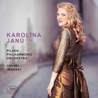 the album cover for Dvorak / Janu / Iwasaki - Karolina Janu
