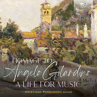 the album cover for Castelnuovo-Tedesco / Porqueddu - Homage To Angelo Gilardino (2pk)