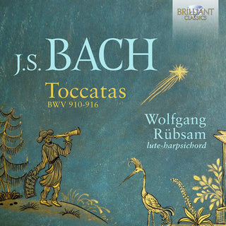 the album cover for J Bach .S. / Rubsam - Toccatas Bwv 910-916 (2pk)