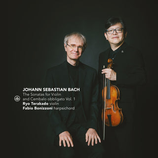 the album cover for J Bach .S. / Terakado / Bonizzoni - Sonatas For Violin 1