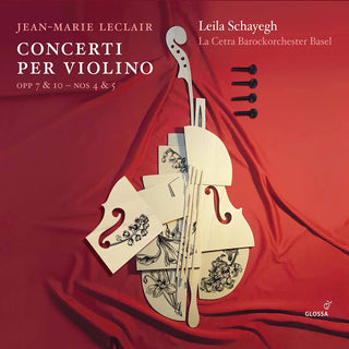 the album cover for Leclair / Schayegh - Concerti Per Violino