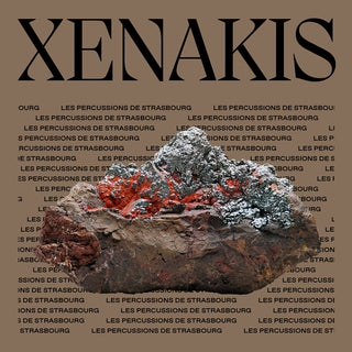 the album cover for Xenakis - Pleiades & Persephassa
