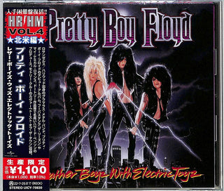 the album cover for Pretty Boy Floyd - Leather Boyz With Electric Toyz