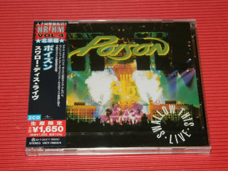the album cover for Poison - Swallow This Live