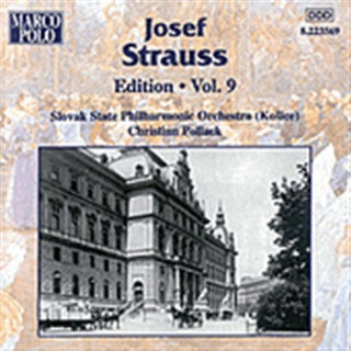 the album cover for J. STRAUSS - Edition-Vol. 9