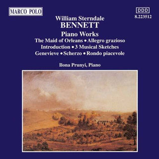 the album cover for Bennett / Prunyi - Piano Works 1