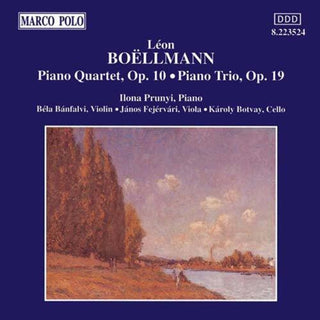the album cover for Boellmann / Prunyi / Banfalvi - Piano Quartet / Piano Trio