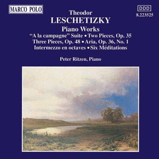 the album cover for Leschetizky / Ritzen - Piano Works